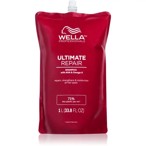 Wella Professionals Wella Professionals Ultimate Repair Shampoo подсилващ шампоан за увредена коса 1000 мл.