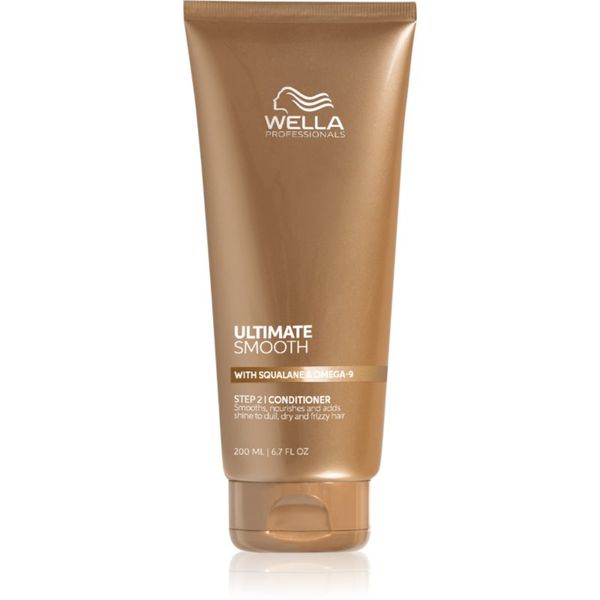 Wella Professionals Wella Professionals Ultimate Smooth Conditioner подхранващ балсам за блясък и мекота на косата 200 мл.