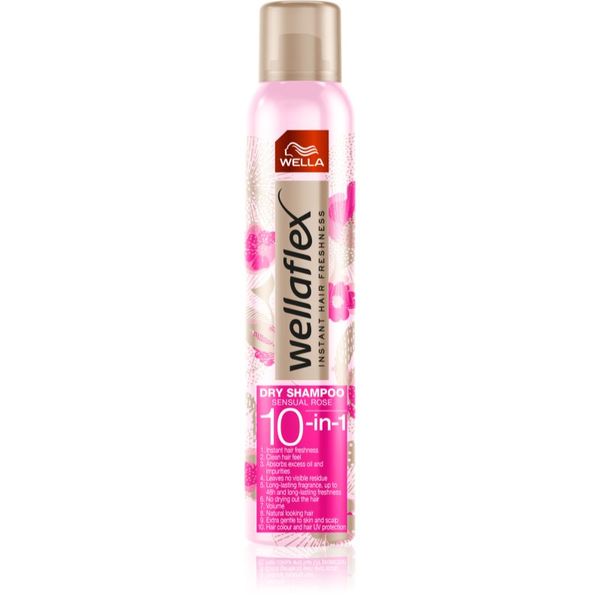 Wella Wella Wellaflex Sensual Rose сух шампоан с нежен флорален аромат 180 мл.