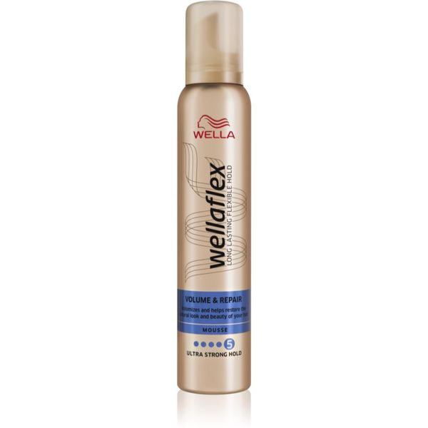 Wella Wella Wellaflex Volume & Repair пяна втвърдител за обем и жизненост 200 мл.