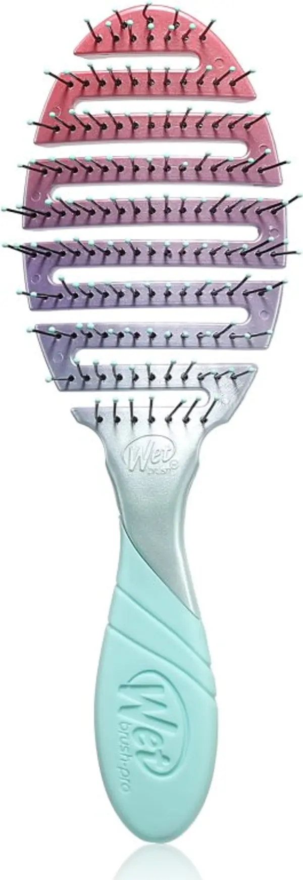 Wet Brush Wet Brush Flex Dry Четка за коса за по-лесно разресване на косата Millennial Ombre 1 бр.