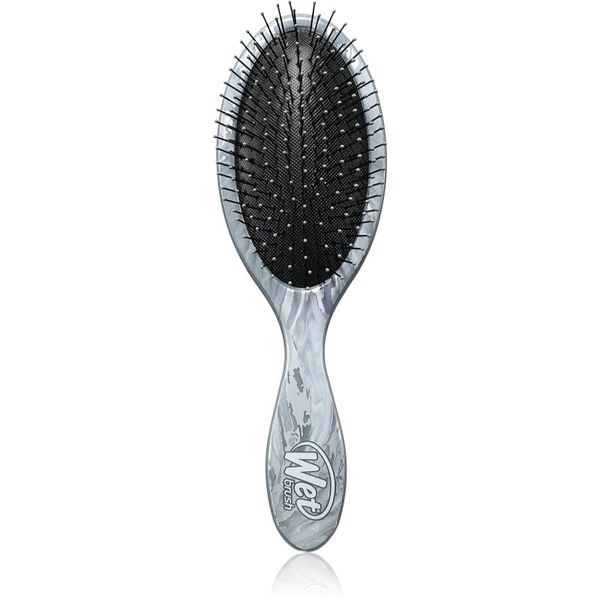 Wet Brush Wet Brush Original Detangler четка за по-лесно разресване на косата Metalic marble - silver 1 бр.