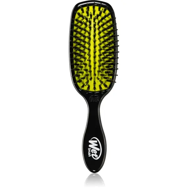 Wet Brush Wet Brush Shine Enhancer четка за блясък и мекота на косата Black-Yellow 1 бр.