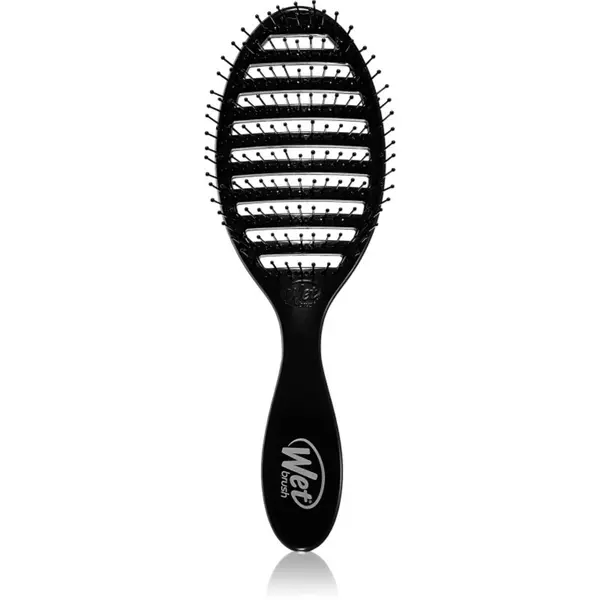 Wet Brush Wet Brush Speed Dry Четка за коса за по-лесно разресване на косата Black 1 бр.
