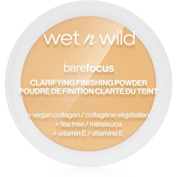 Wet n Wild Wet n Wild Bare Focus Clarifying Finishing Powder матираща пудра цвят Light/Medium 6 гр.