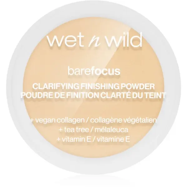 Wet n Wild Wet n Wild BareFocus Clarifying Finishing Powder матираща пудра цвят Fair/Light 6 гр.