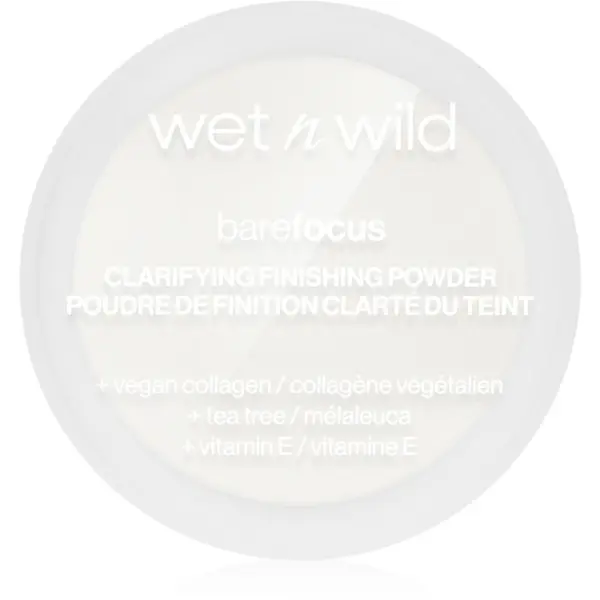 Wet n Wild Wet n Wild BareFocus Clarifying Finishing Powder матираща пудра цвят Translucent 6 гр.