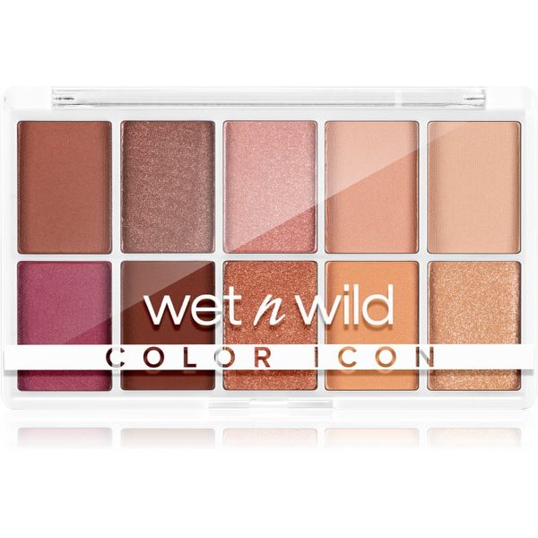 Wet n Wild Wet n Wild Color Icon 10-Pan палитра сенки за очи цвят Heart & Sol 12 гр.