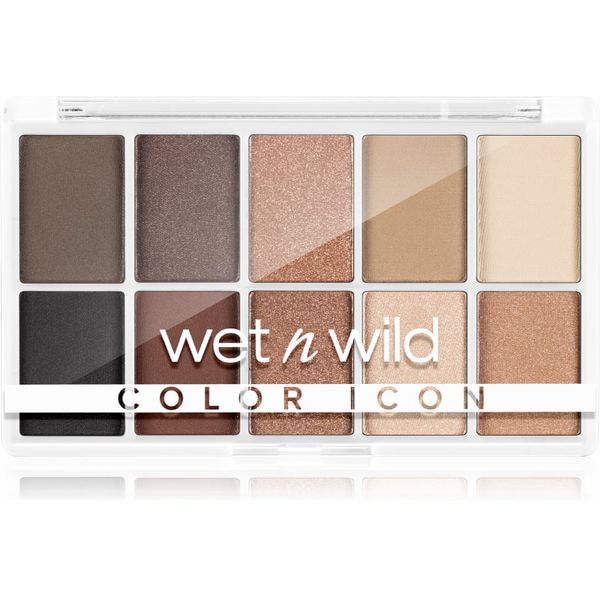 Wet n Wild Wet n Wild Color Icon 10-Pan палитра сенки за очи цвят Nude Awakening 12 гр.