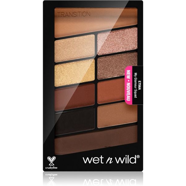 Wet n Wild Wet n Wild Color Icon палитра сенки за очи цвят My Glamour Squad 10 гр.