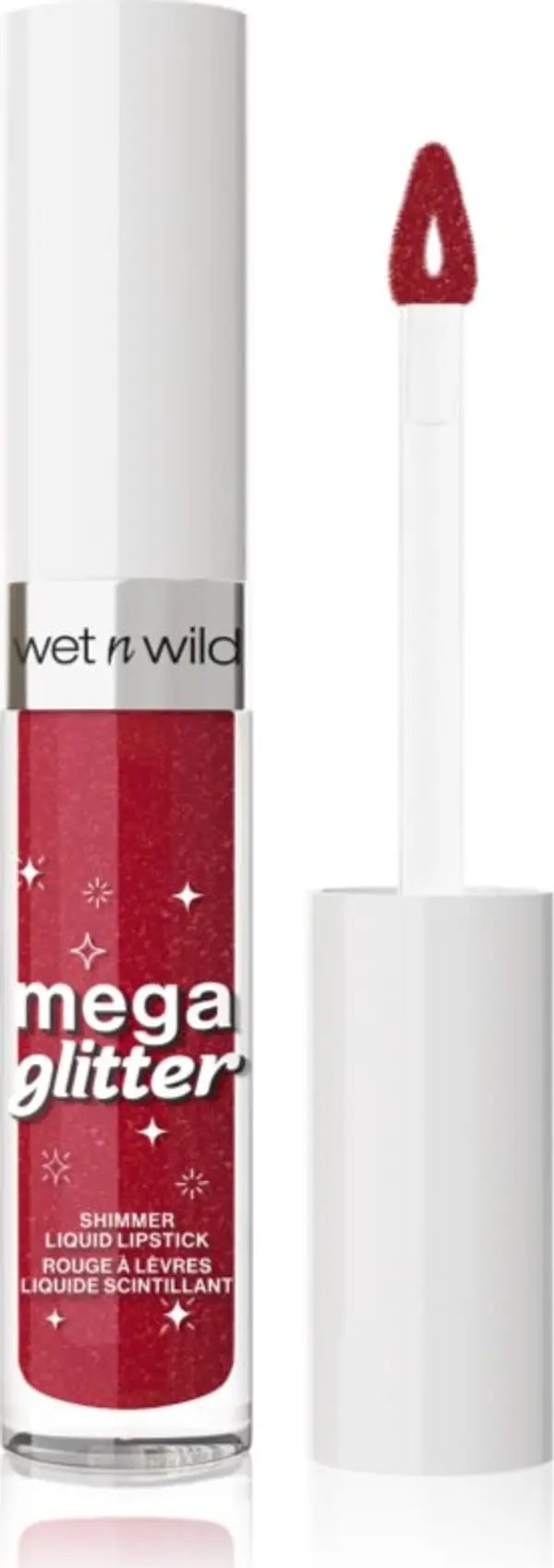Wet n Wild Wet n Wild Mega Glitter матиращо течно червило с блясък цвят New Soulmate 2.8 мл.
