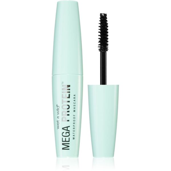 Wet n Wild Wet n Wild Mega Protein спирала за обем и удължаване на мигли водоустойчив цвят Very Black 6 мл.