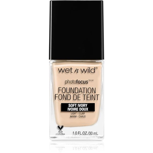 Wet n Wild Wet n Wild Photo Focus матиращ флуид фон дьо тен цвят Soft Ivory 30 мл.