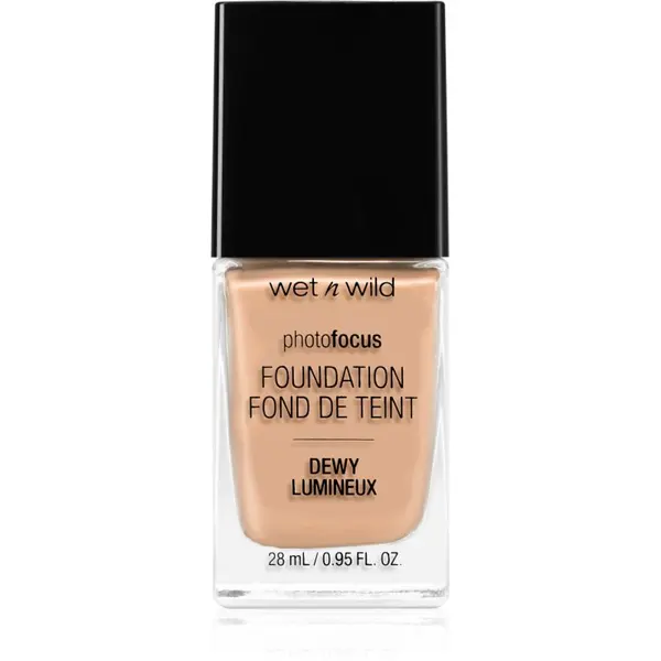 Wet n Wild Wet n Wild PhotoFocus лек хидратиращ фон дьо тен за озаряване на лицето цвят Classic Beige 28 мл.