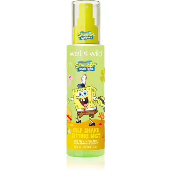 Wet n Wild Wet n Wild SpongeBob SquarePants Kelp Shake Setting Mist фон дьо тен фиксатор 100 мл.