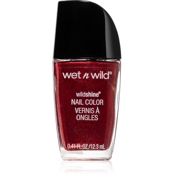 Wet n Wild Wet n Wild Wild Shine непрозрачен лак за нокти цвят Burgundy Frost 12.3 мл.