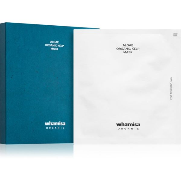 WHAMISA WHAMISA Algae Organic Kelp Mask дълбоко регенерираща маска с морски водорасли 5 бр.
