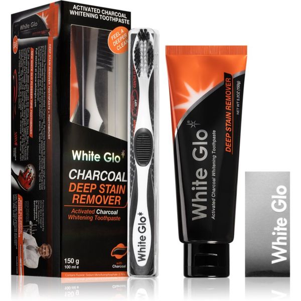 White Glo White Glo Charcoal Комплект за дентална грижа