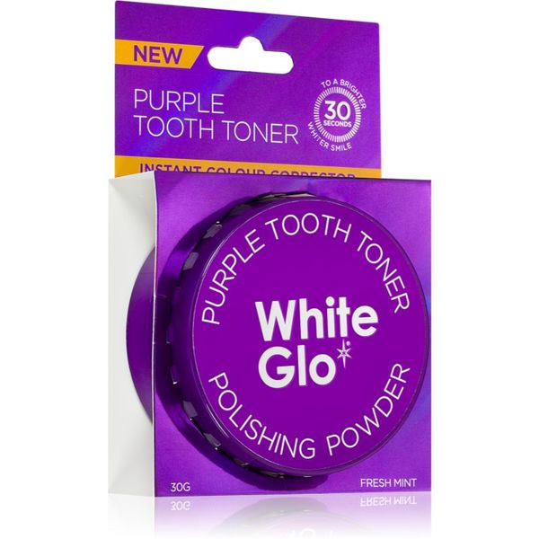White Glo White Glo Purple Tooth Toner Powder избелваща пудра за зъби 30 гр.