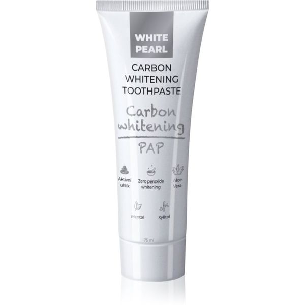 White Pearl White Pearl PAP Carbon Whitening избелваща паста за зъби 75 мл.