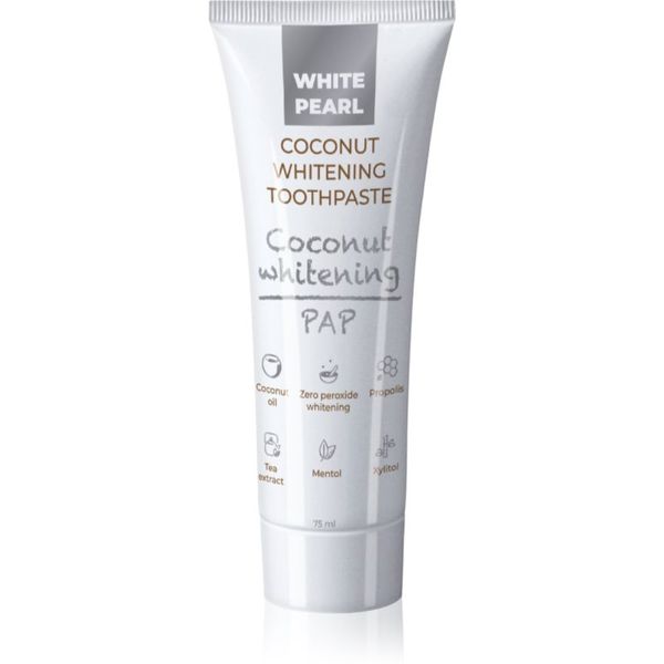 White Pearl White Pearl PAP Coconut Whitening избелваща паста за зъби 75 мл.