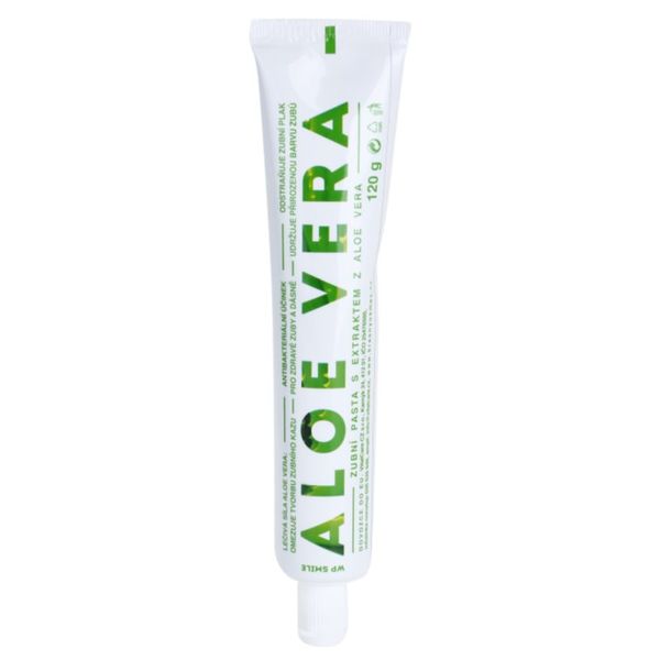 White Pearl White Pearl Smile Aloe Vera паста за зъби за здрави зъби и венци 120 гр.
