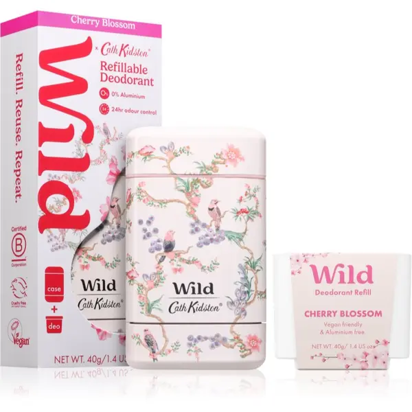 Wild Wild Cherry Blossom Birds and Berries Case дезодорант стик с калъфка 40 гр.