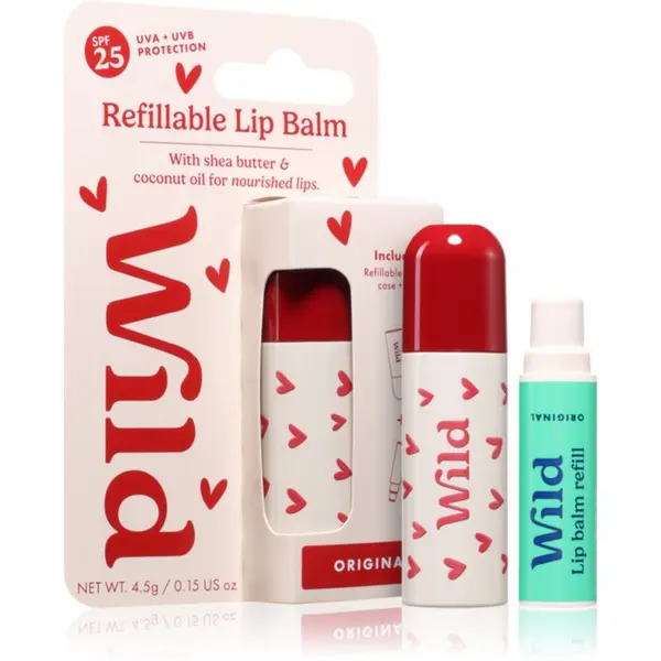Wild Wild Original + SPF балсам за устни с калъфка 4.5 гр.