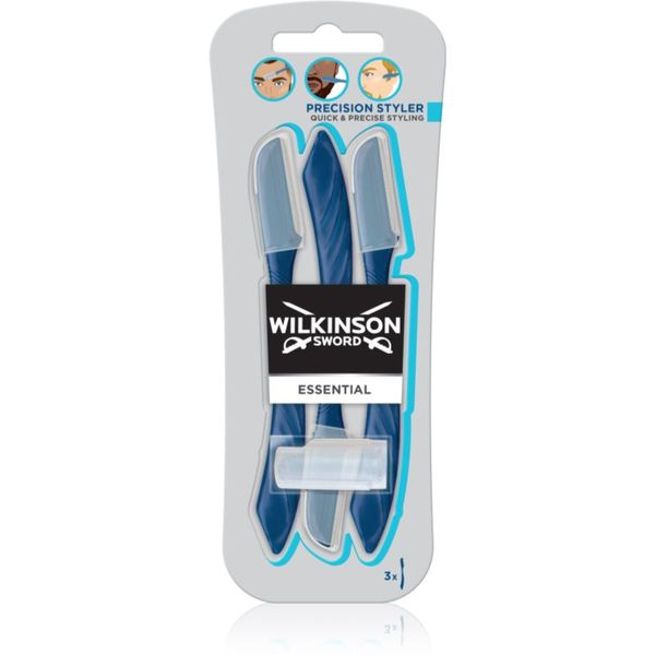 Wilkinson Sword Wilkinson Sword Essential Precision Styler самобръсначка за вежди за мъже 3 бр.