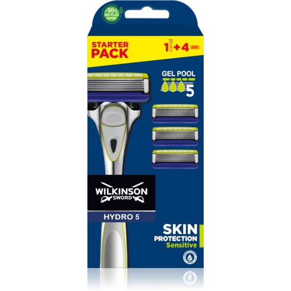 Wilkinson Sword Wilkinson Sword Hydro5 Skin Protection Sensitive самобръсначка + резервни глави 1 бр.