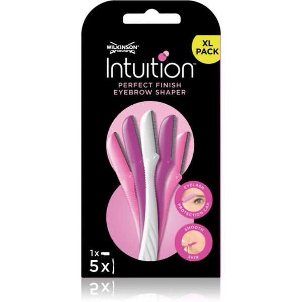 Wilkinson Sword Wilkinson Sword Intuition Perfect Finish Eyebrow Shaper бръснач за вежди 5 бр.