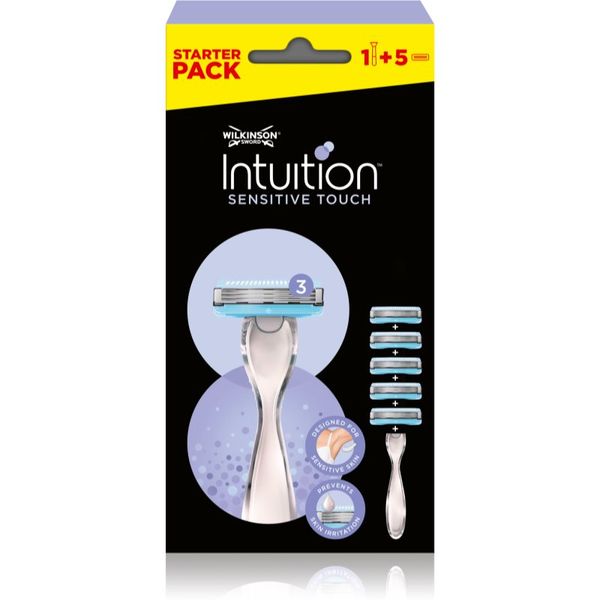 Wilkinson Sword Wilkinson Sword Intuition Sensitive Touch самобръсначка + резервни глави 1 бр.