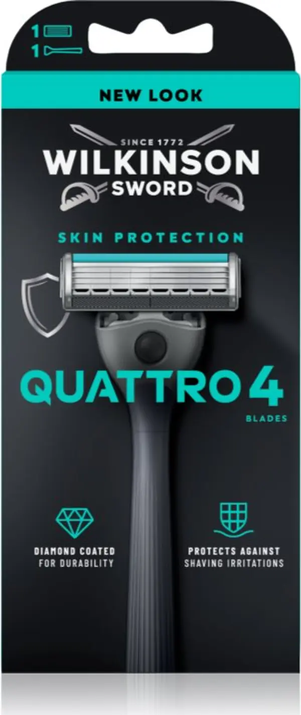 Wilkinson Sword Wilkinson Sword Quattro Men's Razor самобръсначка за мъже 1 бр.