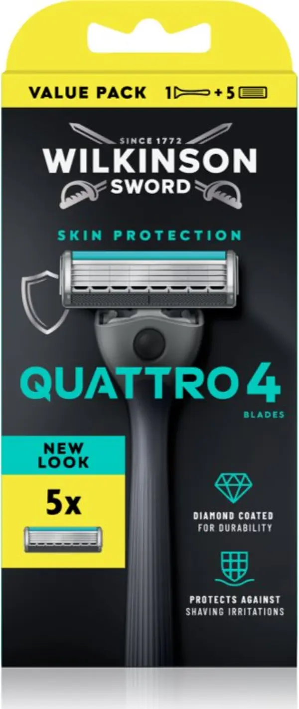 Wilkinson Sword Wilkinson Sword Quattro самобръсначка Резервни остриета 9 СК