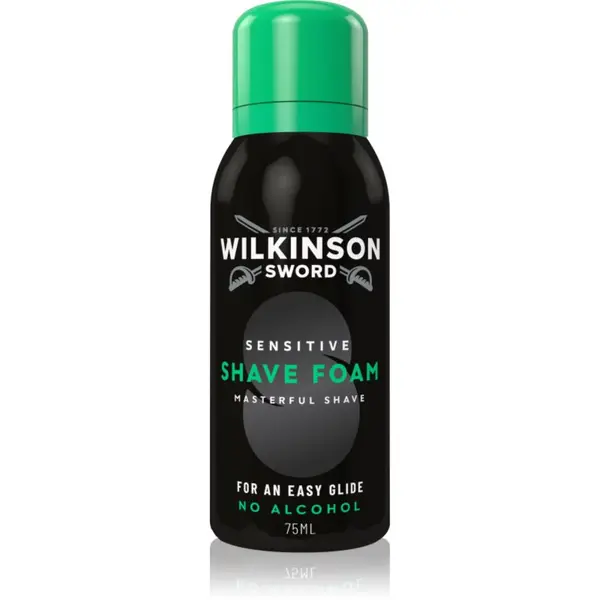 Wilkinson Sword Wilkinson Sword Sensitive Shave Foam пяна за бръснене за мъже 75 мл.