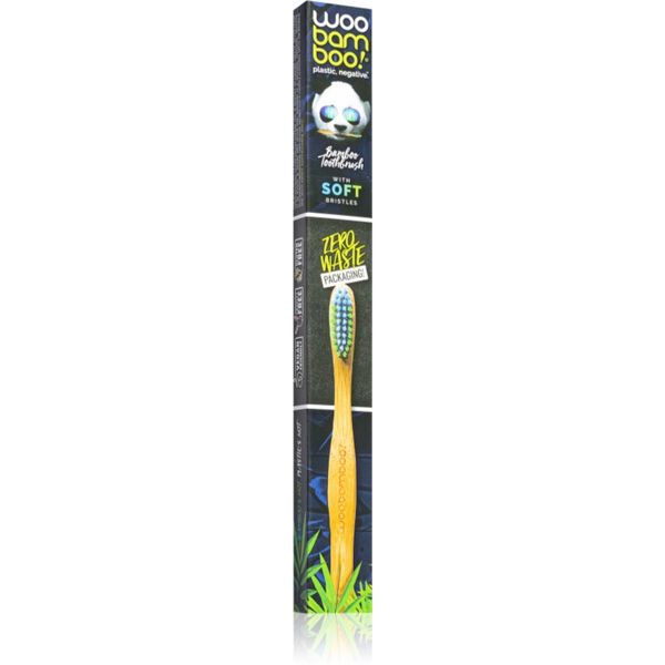 Woobamboo Woobamboo Eco Toothbrush Soft бамбукова четка за зъби софт 1 бр.