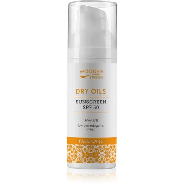 WoodenSpoon WoodenSpoon Dry Oils Sunscreen SPF 50 слънцезащитен крем SPF 50 50 мл.