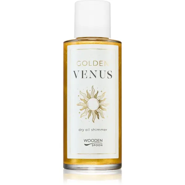 WoodenSpoon WoodenSpoon Golden Venus сухо масло с блестящи частици 100 мл.