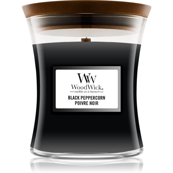 Woodwick Woodwick Black Peppercorn ароматна свещ  с дървен фитил 275 гр.