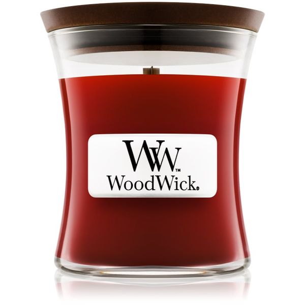 Woodwick Woodwick Cinnamon Chai ароматна свещ с дървен фитил 85 гр.