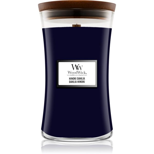 Woodwick Woodwick Hinoki Dahlia ароматна свещ 610 гр.