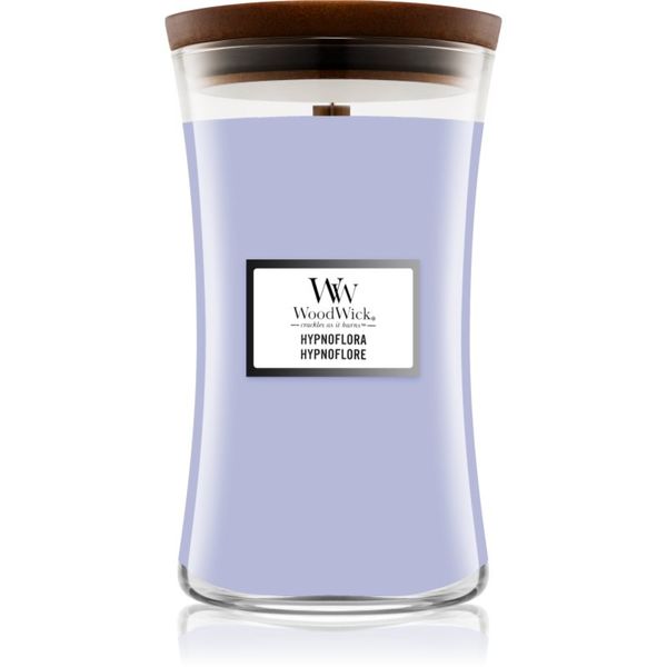 Woodwick Woodwick Hypnoflora ароматна свещ с дървен фитил 610 гр.