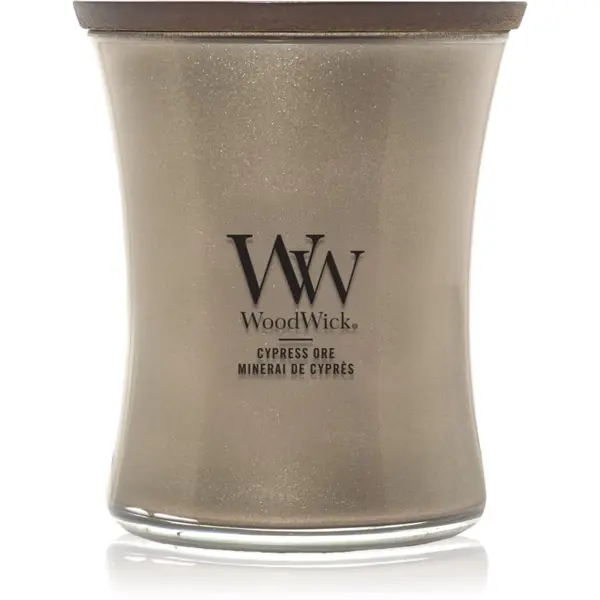 Woodwick Woodwick Precious Metals Cypress Ore ароматна свещ 275 гр.
