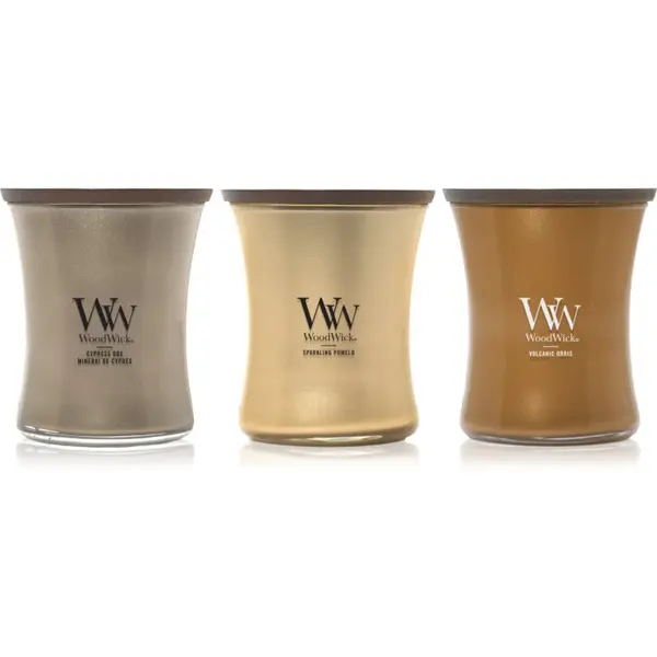 Woodwick Woodwick Precious Metals Trio Pack комплект
