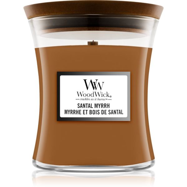 Woodwick Woodwick Santal Myrrh ароматна свещ 275 гр.