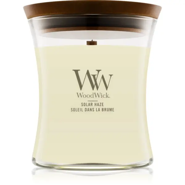 Woodwick Woodwick Solar Haze ароматна свещ с дървен фитил 275 гр.