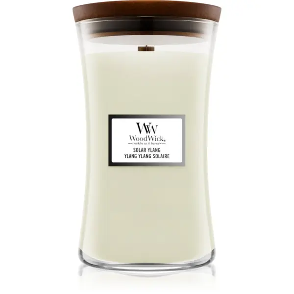 Woodwick Woodwick Solar Ylang ароматна свещ с дървен фитил 609.5 гр.