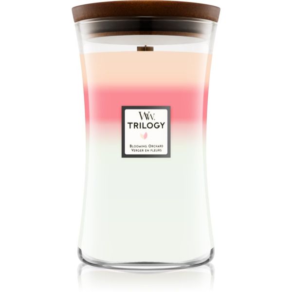 Woodwick Woodwick Trilogy Blooming Orchard ароматна свещ 609,5 гр.