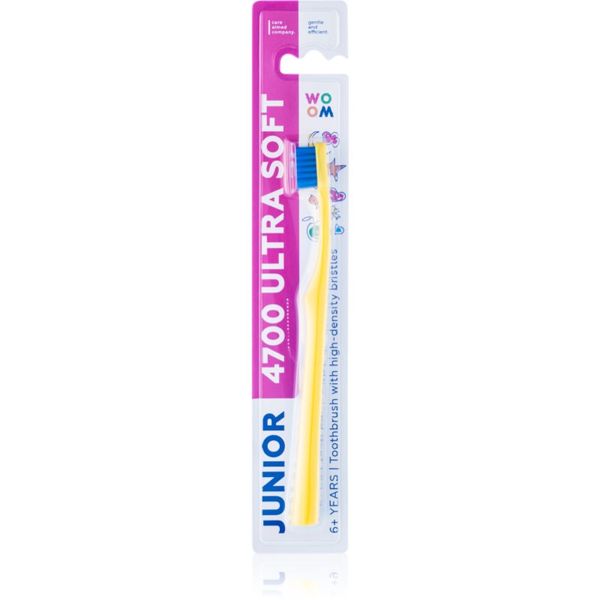 WOOM WOOM Toothbrush Junior 4700 Ultra Soft четка за зъби за деца от 6 години ултра софт 1 бр.