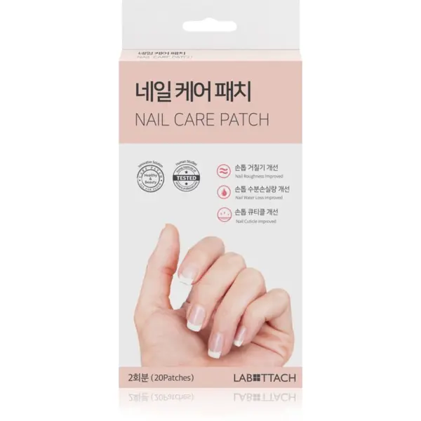 Wooshin Labottach Wooshin Labottach Nail Patch възстановяващи лепенки с хидрогел за нокти 20 бр.